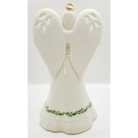 Lenox Holiday Angel Bell Ornament 5.75 Inches Christmas Decor New Opened Box - Picture 3 of 13
